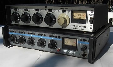 素晴らしい品質 SHURE マイクミキサーMicrophone Mixer M67改造